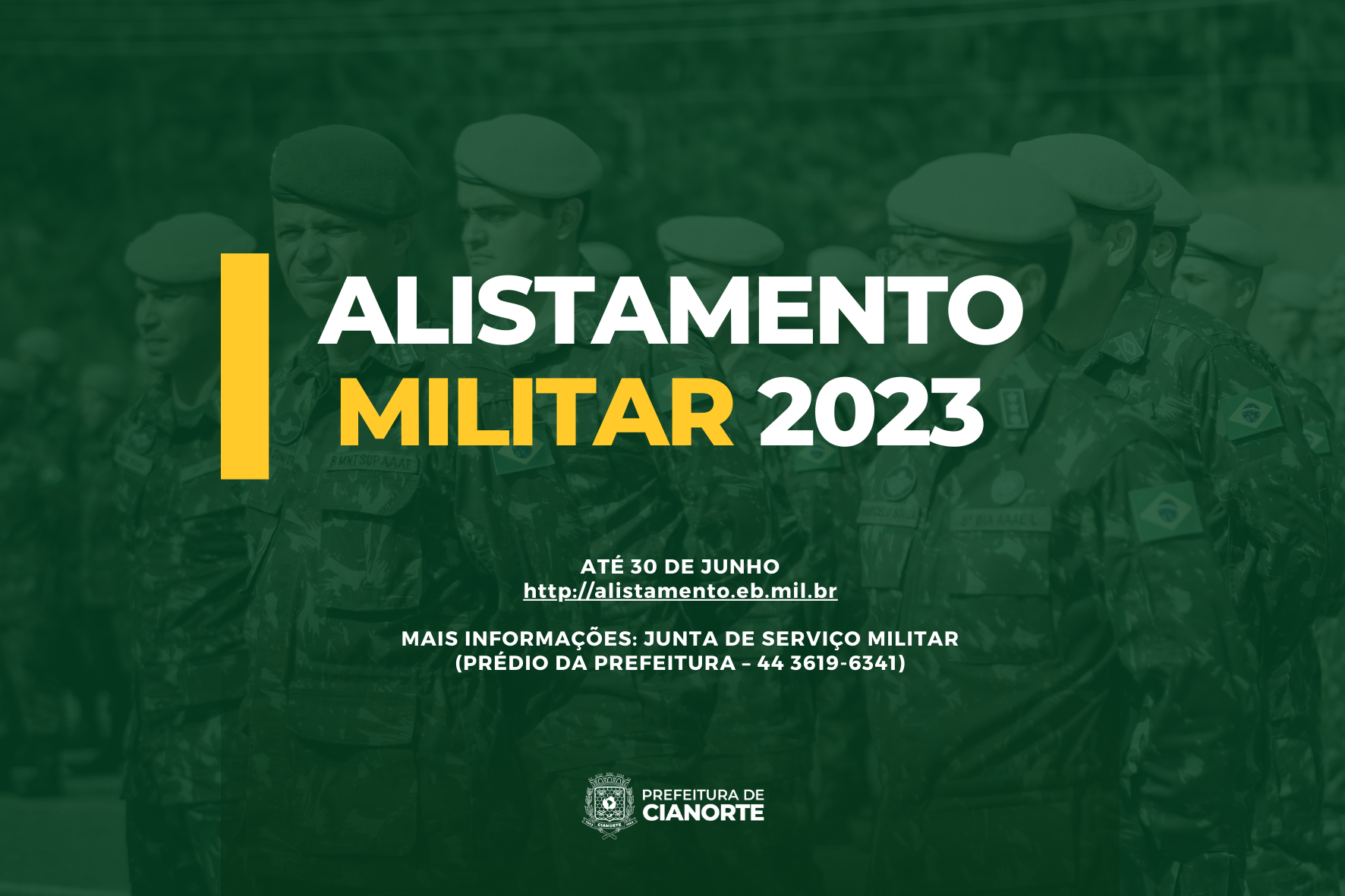 PMRB - ALISTAMENTO MILITAR 2022