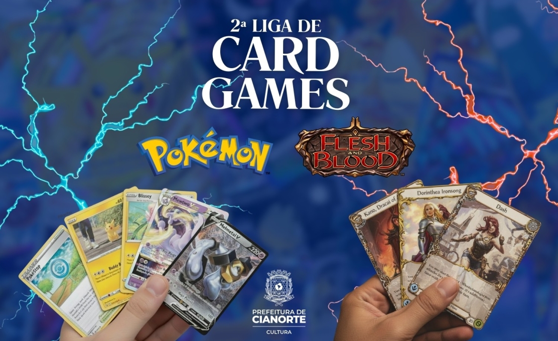 Inscrições para a 2ª Liga de Card Games terminam nesta sexta-feira