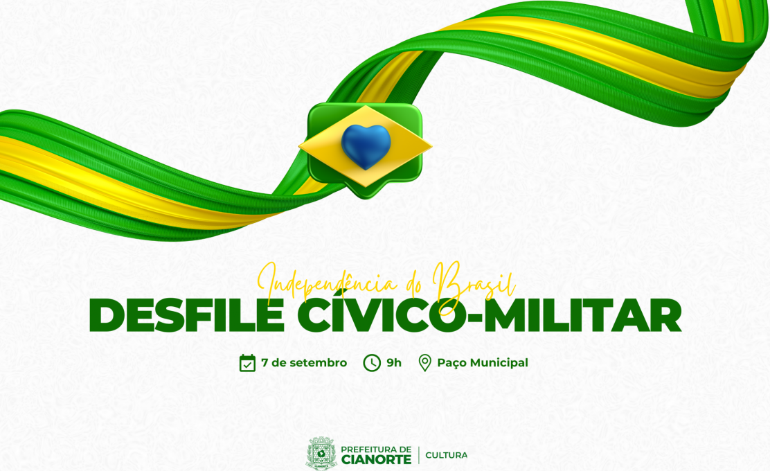Quinta-feira tem desfile cívico-militar da Independência do Brasil
