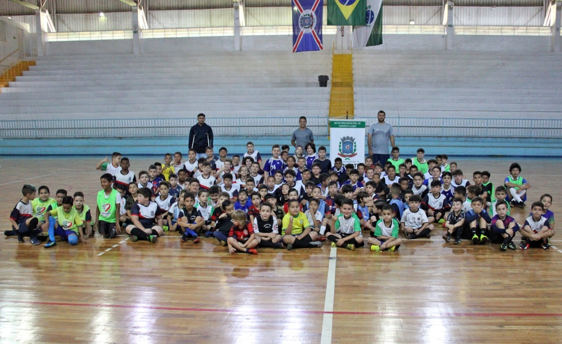 Festival de Futsal Infantil movimenta 160 crianças