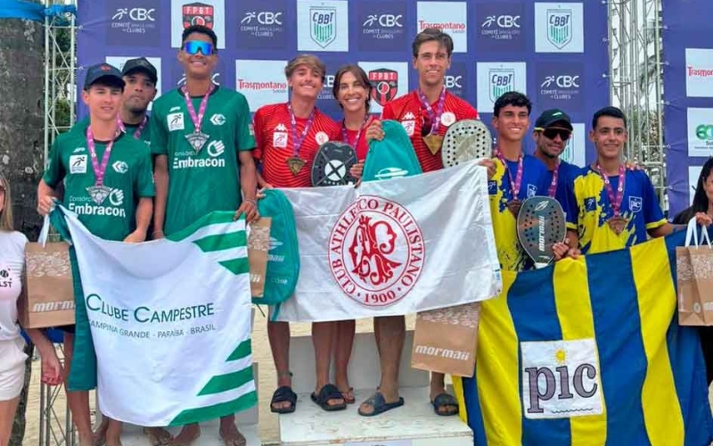 Cianortense brilha no Beach Tennis: Luca Albanês é Campeão Brasileiro Sub-18