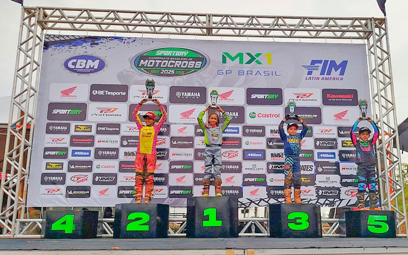 Pilota cianortense destaca-se na abertura do Campeonato Brasileiro de Motocross