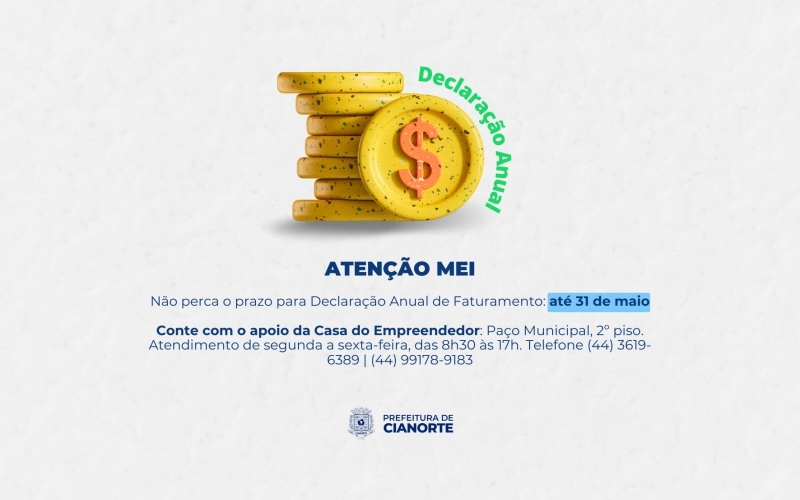 Casa do Empreendedor oferece apoio para Declaração Anual de Faturamento do MEI