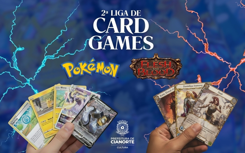 Inscrições para a 2ª Liga de Card Games terminam nesta sexta-feira