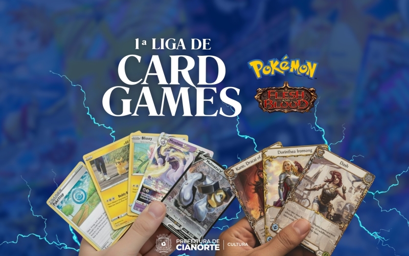 Secretaria de Cultura lança 1ª Liga de Card Games