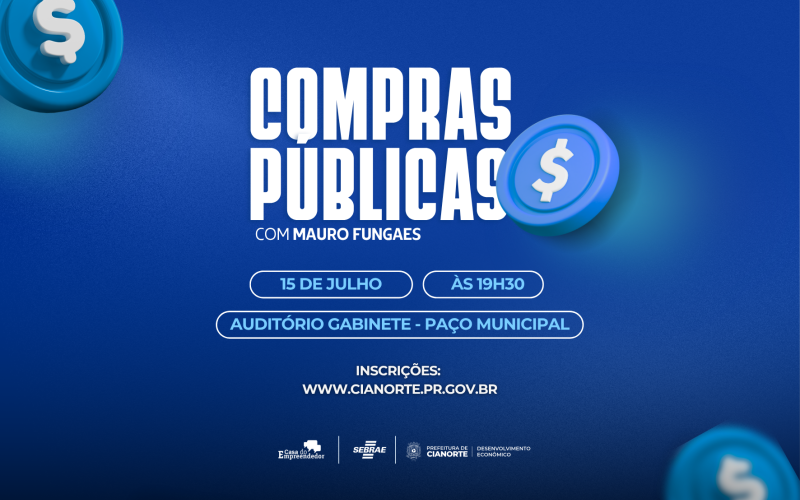 Últimos dias de inscrição para a oficina gratuita sobre Compras Públicas 