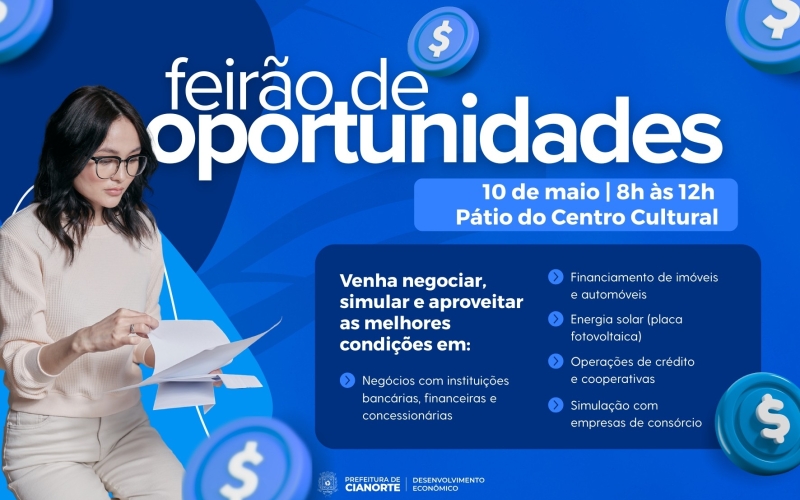 Feirão reúne condições especiais e oportunidades de bons negócios