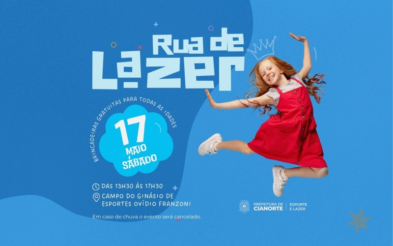 Ovídio Franzoni recebe Rua de Lazer neste sábado 