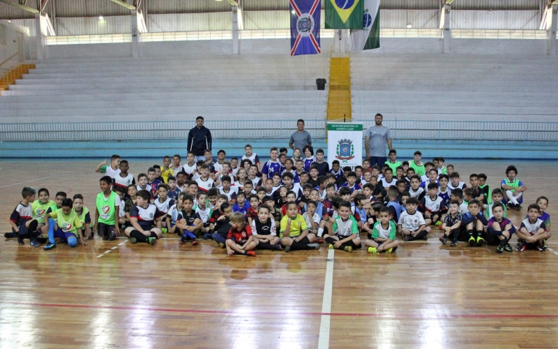 Festival de Futsal Infantil movimenta 160 crianças