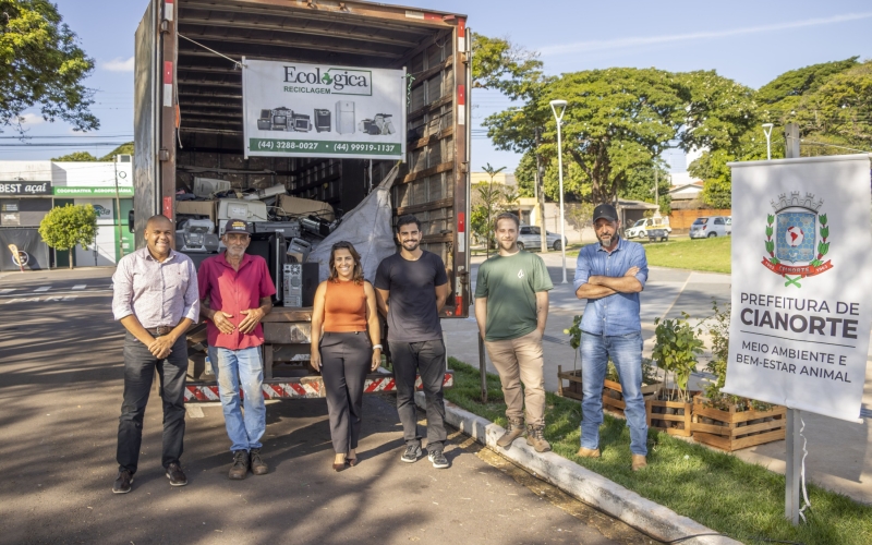 Ação arrecada cerca de duas toneladas de lixo eletrônico