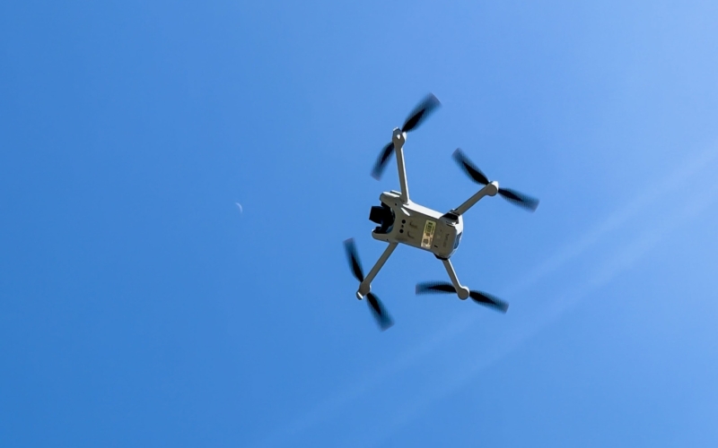 Drone reforça trabalhos de combate à dengue em Cianorte