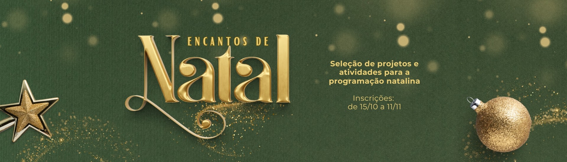 Inscrições Natal