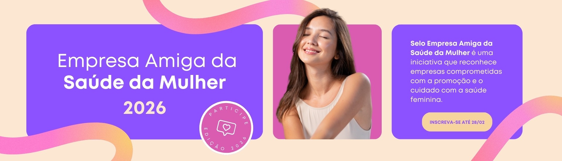 Selo Empresa Amiga da Saude da Mulher