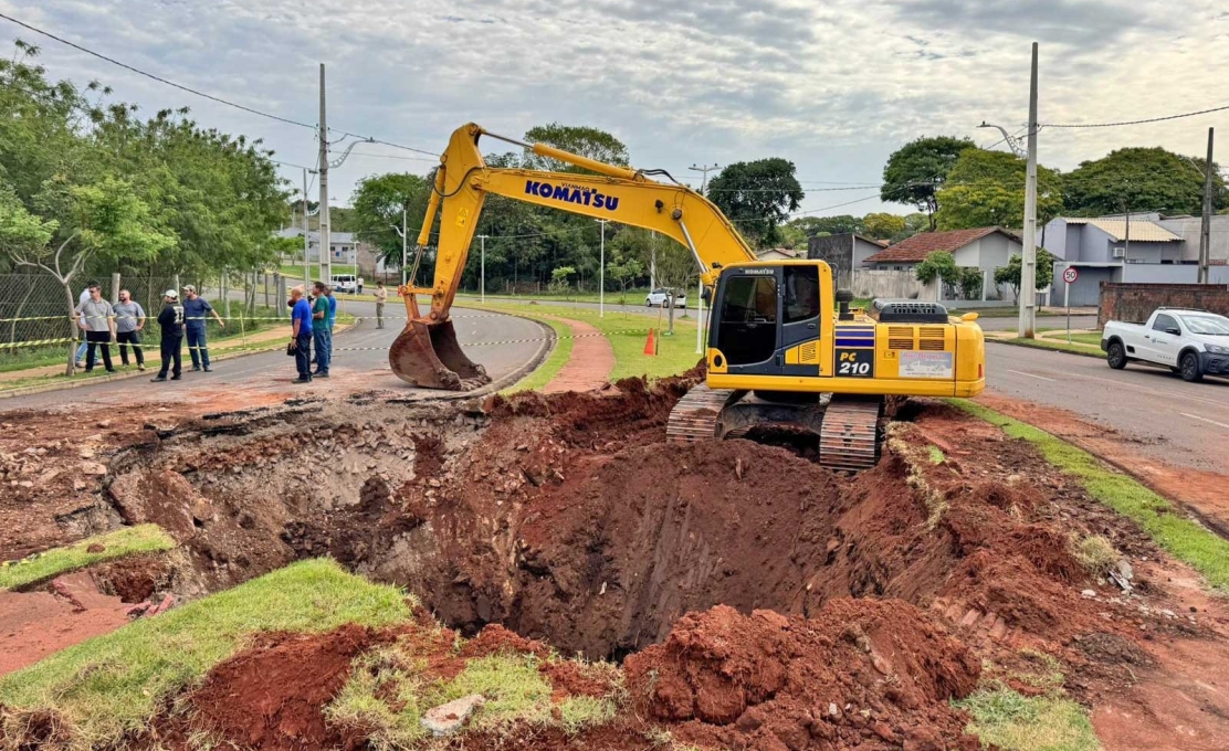 Interdição da Avenida José da Silveira