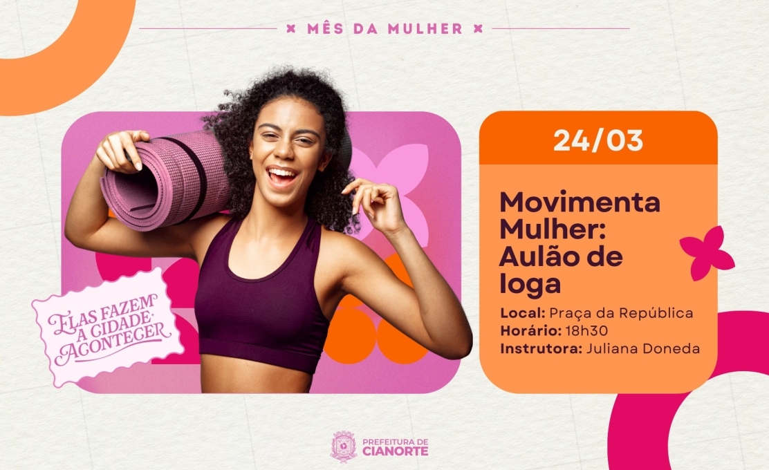 Terça-feira tem ioga na Praça da República