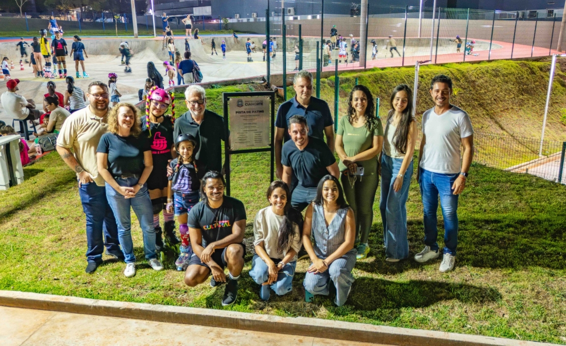 Pista de Patinação é inaugurada na Praça Olímpica Marcos Danilo Padilha 