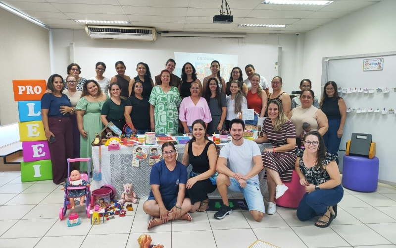 Município investe na formação de docentes para qualificar o ensino na primeira infância 