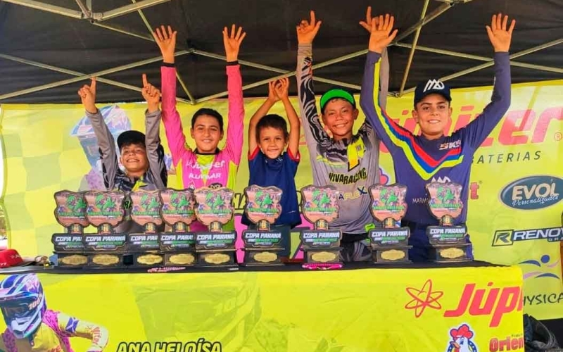 Cianorte consolida protagonismo no Motocross com pódios na Copa Paraná 
