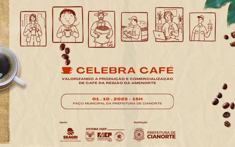 Quarta-feira é dia de “Celebra Café”, evento que valoriza a produção de alta qualidade