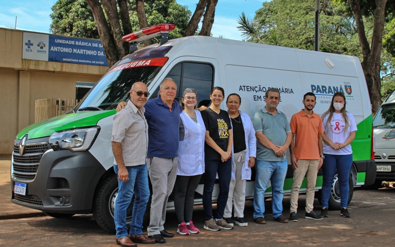 UBS de São Lourenço recebe ambulância zero quilômetro