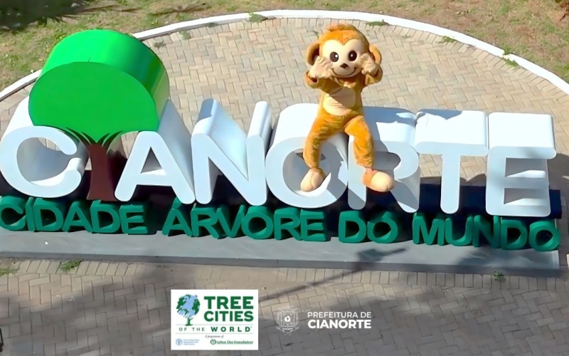 Cianorte reafirma protagonismo ambiental e conquista selo “Cidade Árvore do Mundo” pela 4ª vez