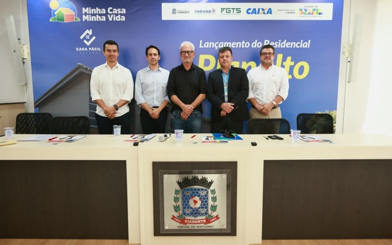 Cianorte é contemplada com mais 574 residências do Programa Minha Casa Minha Vida