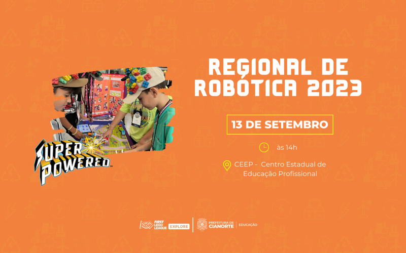 Regional de Robótica 2023 será nesta quarta-feira