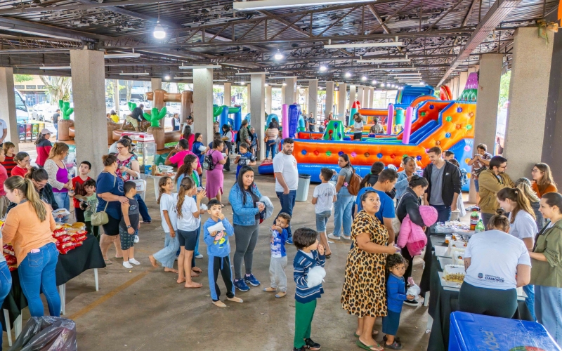 Assistência Social promove festa alusiva ao Dia das Crianças 