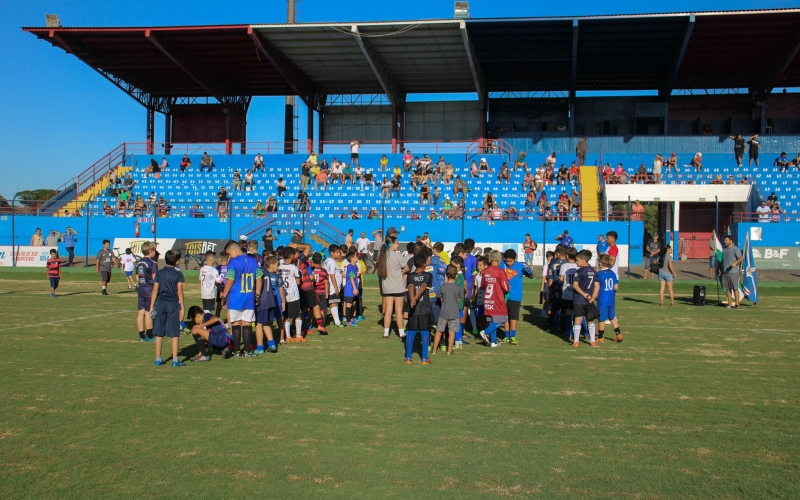 Festival de Futebol movimenta 280 crianças e adolescentes 