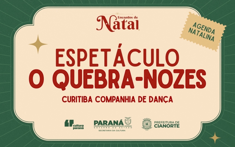 Clássico “O Quebra-Nozes” abrilhanta Natal em Cianorte