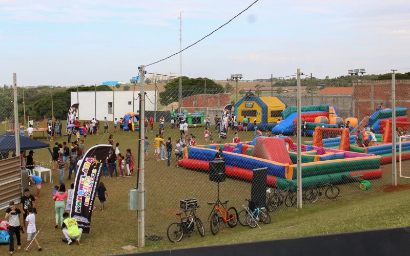 Rua de Lazer movimenta mais de 500 crianças nos Seis Conjuntos